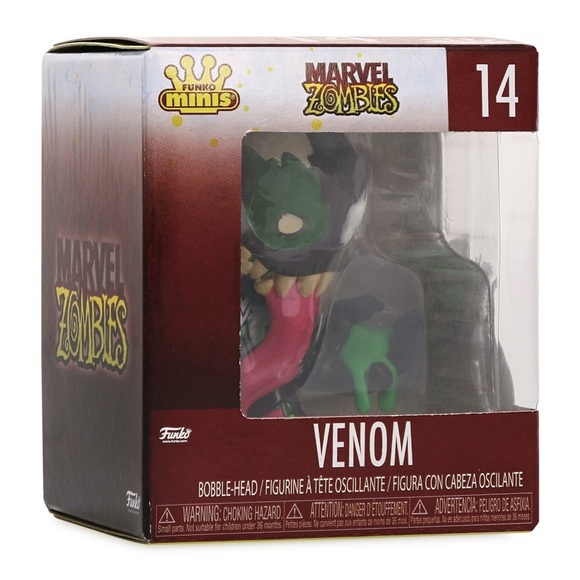 Funko Marvel Zombies Venom Mini Bobblehead Figure #14 - Picture 1 of 9